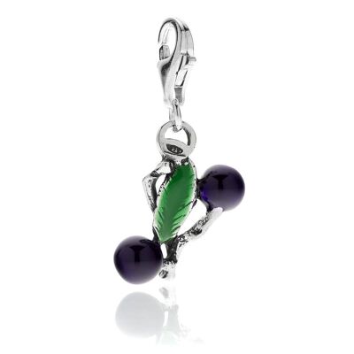 Charm Mirto en argent sterling et émail