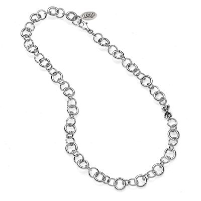 Rolo Luxury Necklace 50 cm in Sterling Silver