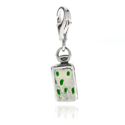 Charm Gorgonzola en Plata de Ley y Esmalte