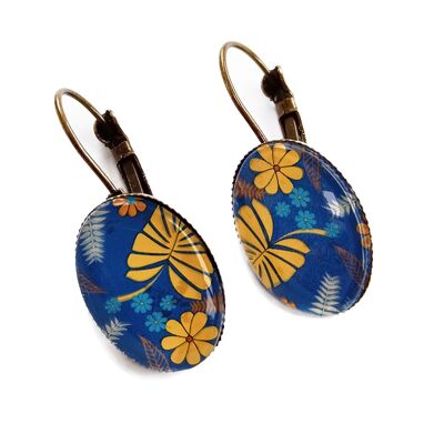 Rainforest earrings