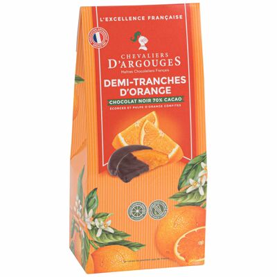 ORANGE SLICES CASE - DARK CHOCOLATE 70% COCOA