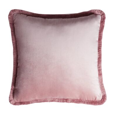 MAJOR COLLECTION CUSHION | VELVET WITH FRINGES PINK