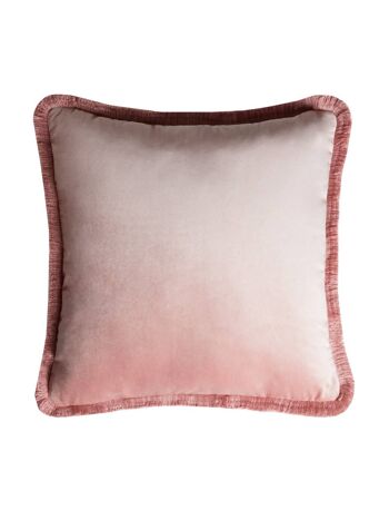 COUSSIN MAJEUR COLLECTION CINQUANTE | VELOURS À FRANGES ROSE 2