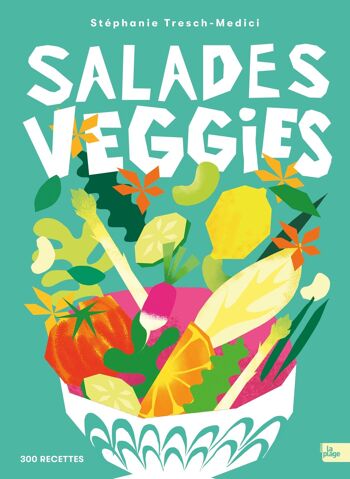 LIVRE DE CUISINE - Salades veggies 1