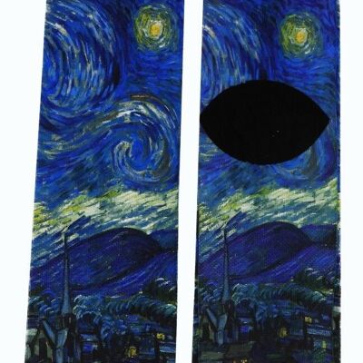 Chaussette nuit étoilée Van Gogh taille 34-36