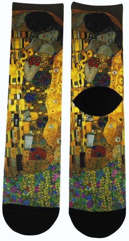 calcetin el beso Gustav Klimt talla 44-46