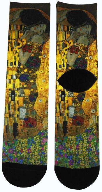 Chaussettes baiser Gustav Klimt taille 44-46 1