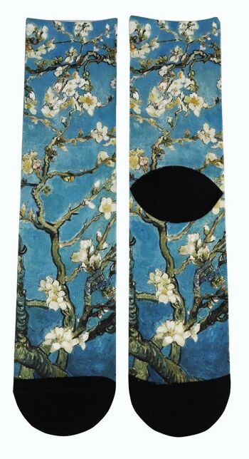 Chaussette Van Gogh amande taille 34-36 1