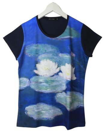 T-shirt Monet nénuphar taille M 2