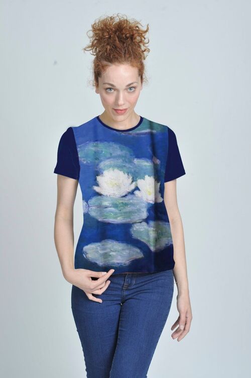 camiseta nenufares Monet talla XXL