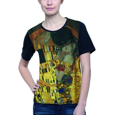 T-shirt bacio Gustav Klimt taglia XXL