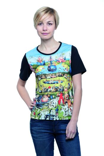 T-shirt Jardin delicias el Bosco Madrid taille XL 1