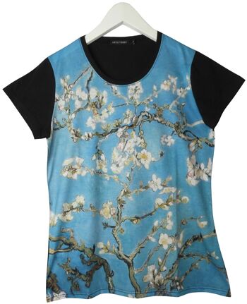 T-shirt Van Gogh amande taille M 1