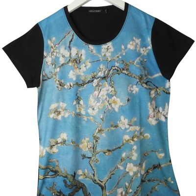 camiseta  almendro Van Gogh talla L