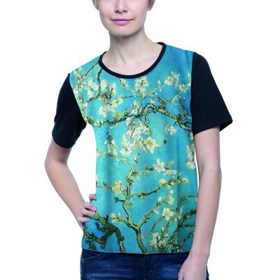 camiseta  almendro Van Gogh talla XXL