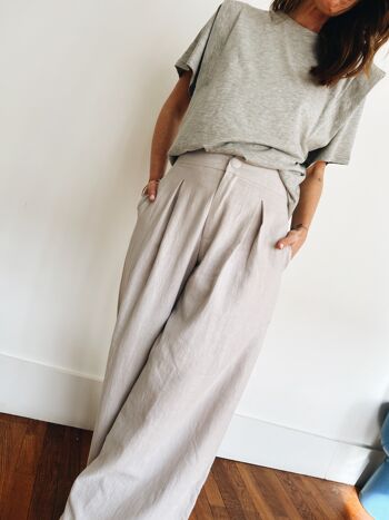 Le pantalon Hudson - gris perle 4