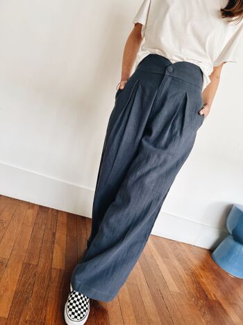 Le pantalon Hudson - bleu 1