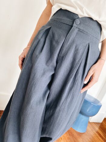 Le pantalon Hudson - bleu 4