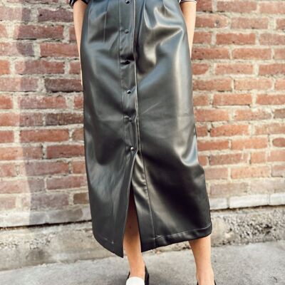 The Gardy Skirt - Leather