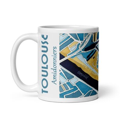 Illustrated MUG Toulouse, Map of the AMIDONNIERS District