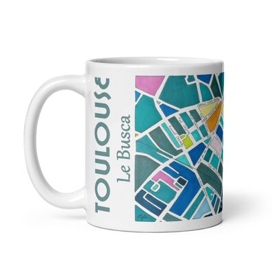 MUG Illustré TOULOUSE, Plan du quartier BUSCA