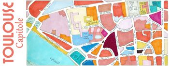 MUG Illustré Toulouse, Plan du quartier CAPITOLE 3