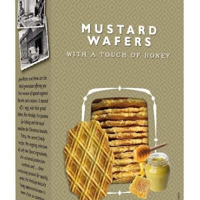Waffles cheese Honey Mustard verduijns 75g