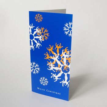 10 cartes de Noël avec enveloppes : Noël blanc 2