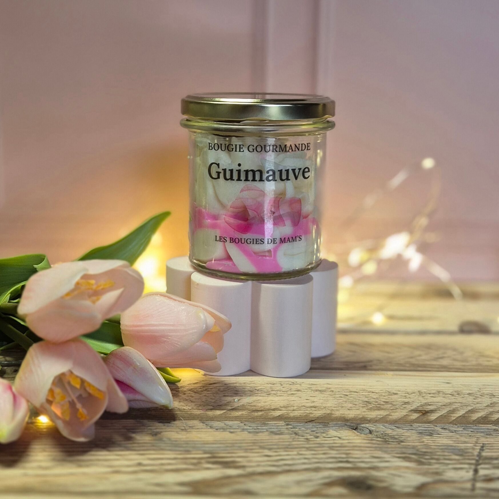 Bougie Gourmande - Guimauve 200g