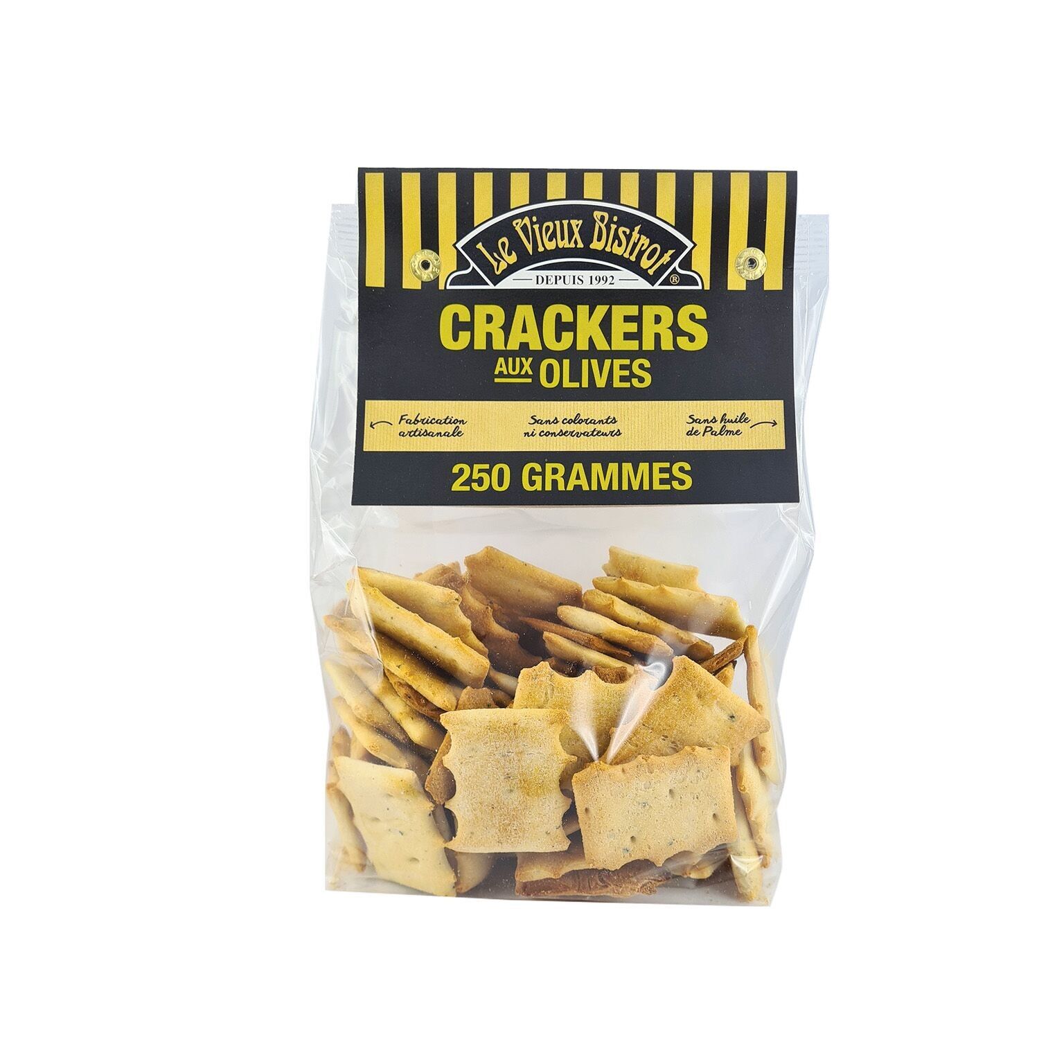 Le Vieux Bistrot - Cracker alle olive - 250g