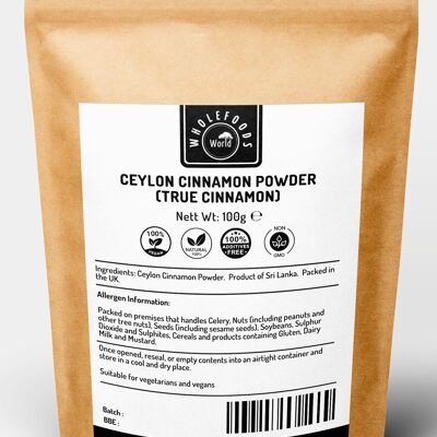 Ceylon Cinnamon Powder | Natural True Cinnamon from Sri Lanka