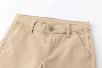 Pantalon chino long pour junior garçon 3