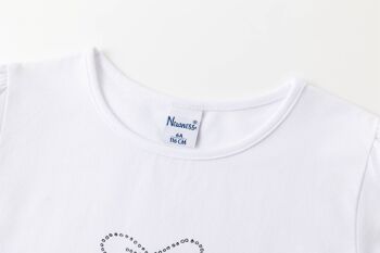 T-shirt princesse avec cygne pour junior fille 4