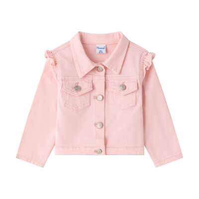 Girl's Pink Denim Jacket