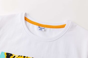 T-shirt garçon imprimé tigre et léopard 3
