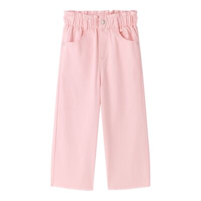 Junior girl's pink jeans