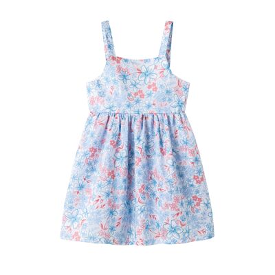 Flower strap dress