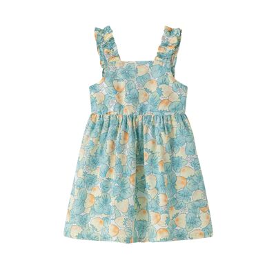 Strawberry strap dress for girl