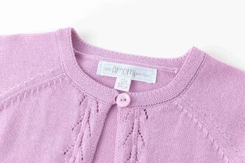 Cardigan tricoté pour bébé fille 3