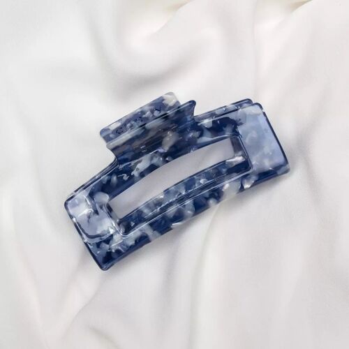 Classic Hair Claw Clip Blue