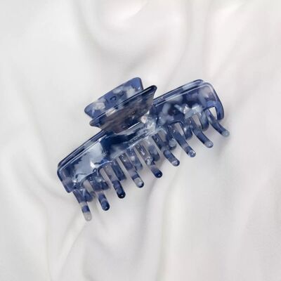 Charming Hair Claw Clip Blue