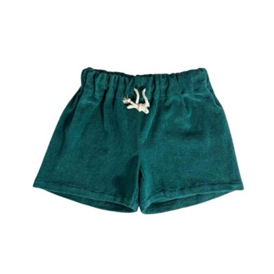 Shorts de playa para niños Peacock Terry