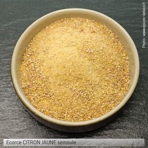 CITRON JAUNE écorce semoule -