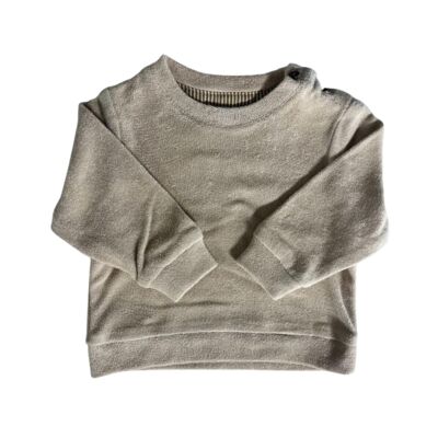 Lucie Baby Terry Sweatshirt Beige