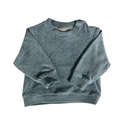 Lucie Baby Sponge Ocean Sweatshirt