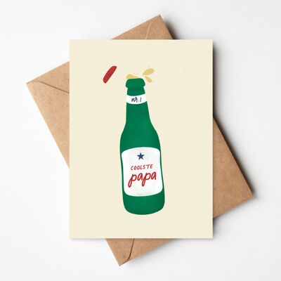 Father's Day card | fresh beer