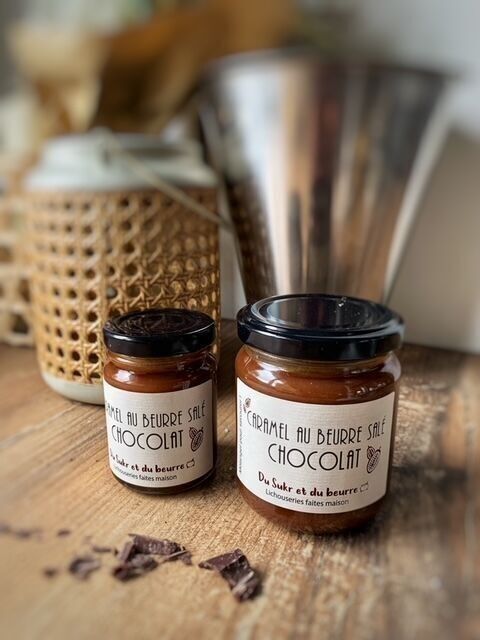 Chocolate salted butter caramel 220g