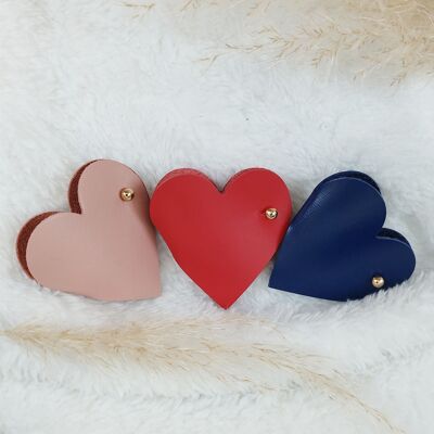 Heart cable ties in 3 COLORS