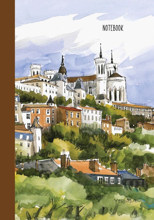 Cahier NOTEBOOK Lyon Colline de Fourvière NB02