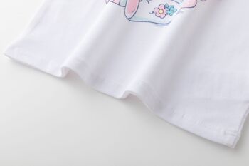 T-shirt fille avec éléphant 7